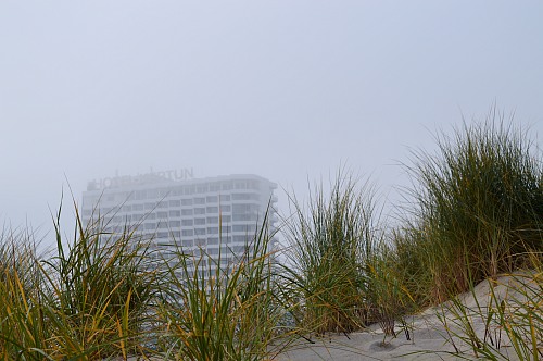 Warnemünde
Hotel Neptun im Nebel<br />
Coastline - Beach, Tourism, Coastline - Dune
Kira Lamperti, EUCC-D